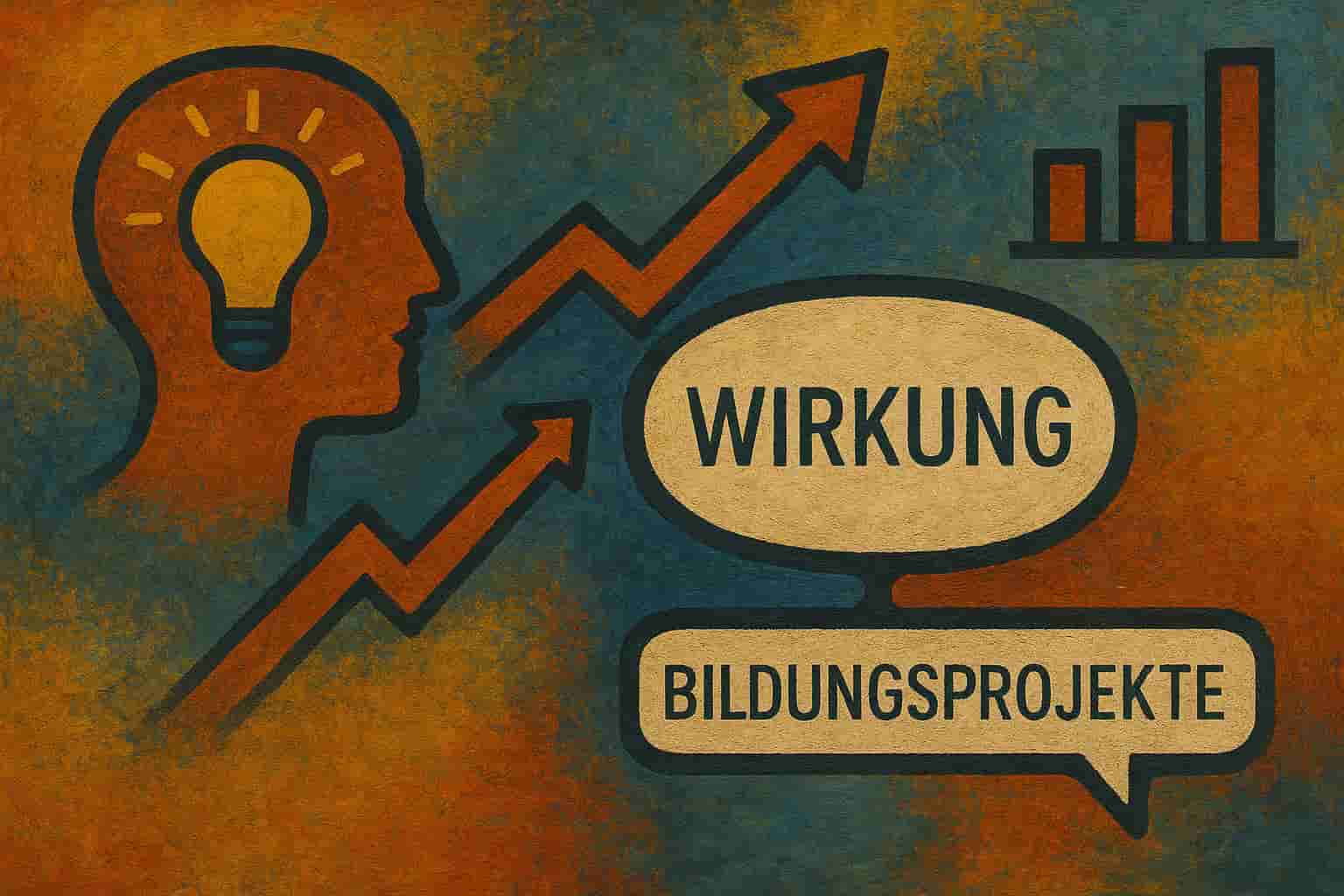 Zwei Personen diskutieren konzentriert in einem Bildungskontext