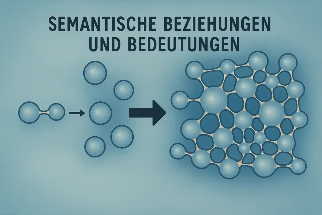Semantische Beziehungen und Bedeutungen
