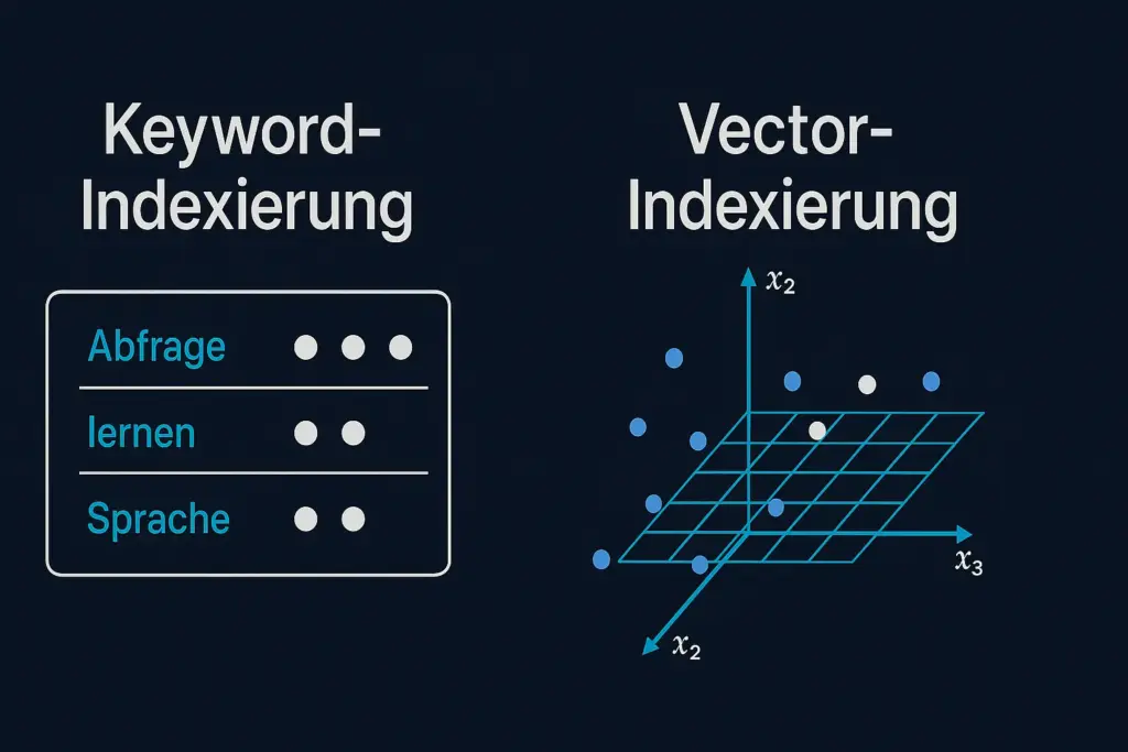 Keyword- vs. Vector-Indexierung