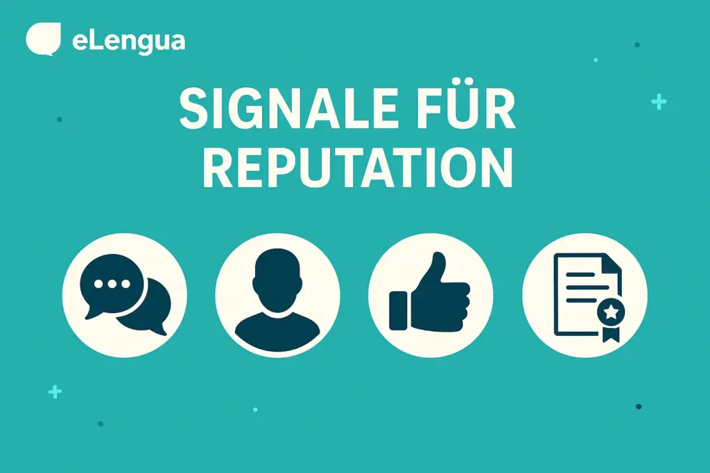 Signale für Reputation
