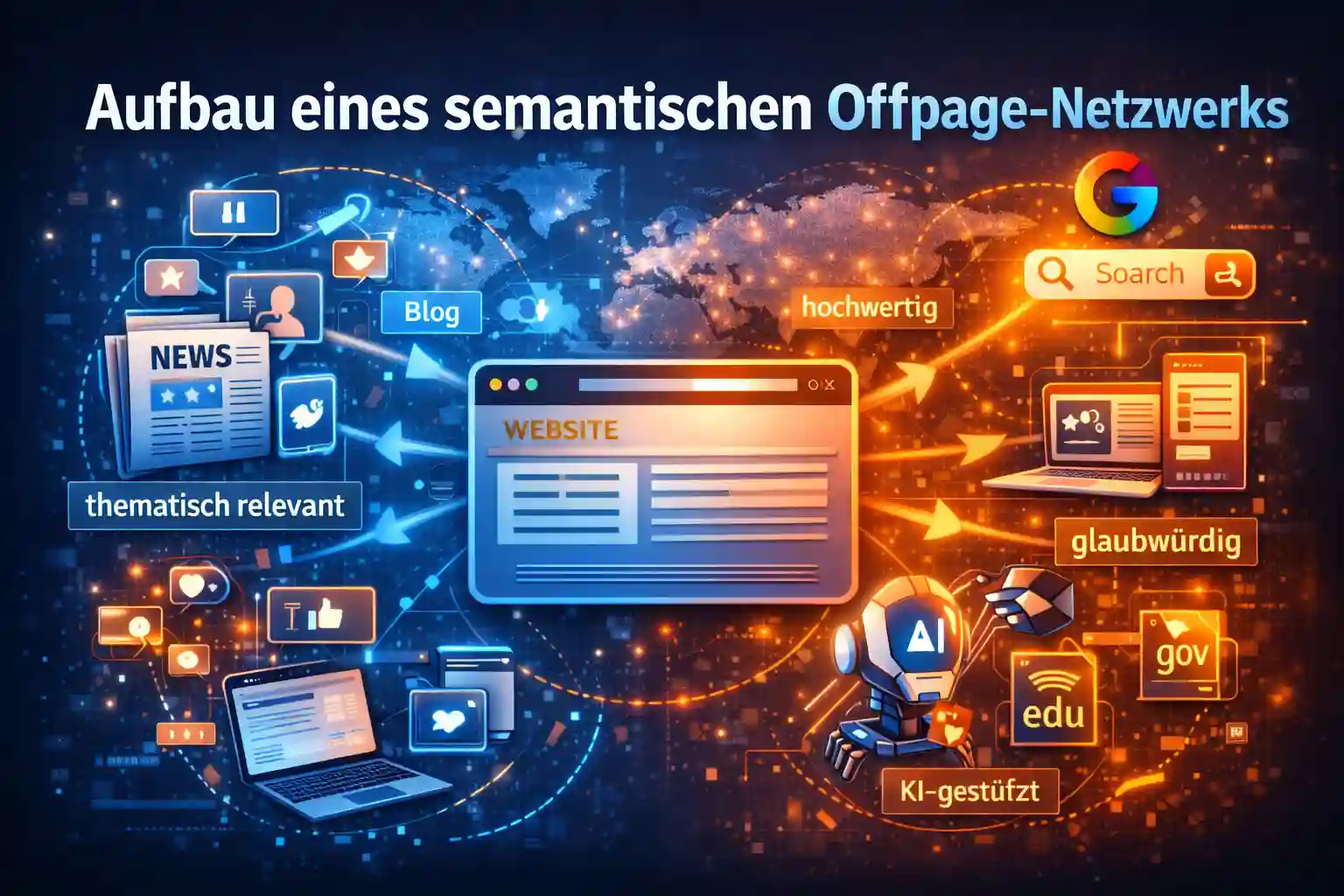 Aufbau eines semantischen Offpage-Netzwerks