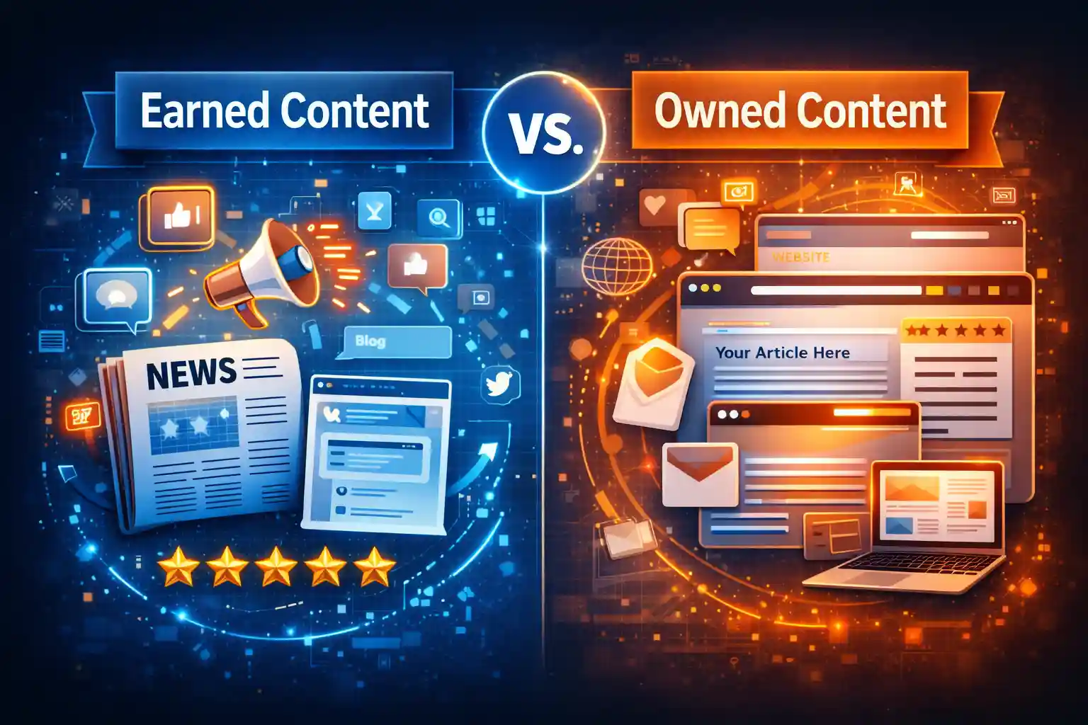 Earned Content vs. Owned Content